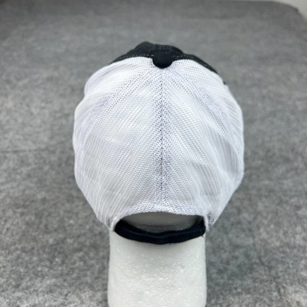 Charleston SC Hat Black White South Carolina Dad Cap Strapback Mesh Back‎ OSFM